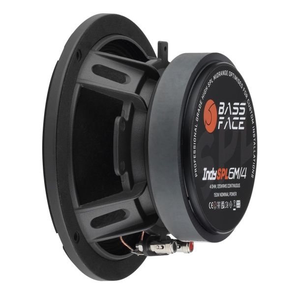 Bassface SPL6M/4 - midrange 165mm, moc  RMS 150 Wat, impedancja 4 Ohm